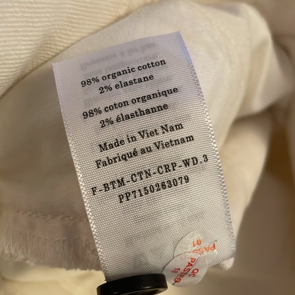 NEW WITH TAGS Everlane Bone The Organic Wide-Leg Pant in Size 4 - Picture 10 of 10